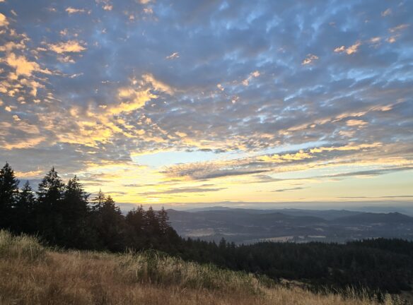 Mt. Pisgah sunrise
