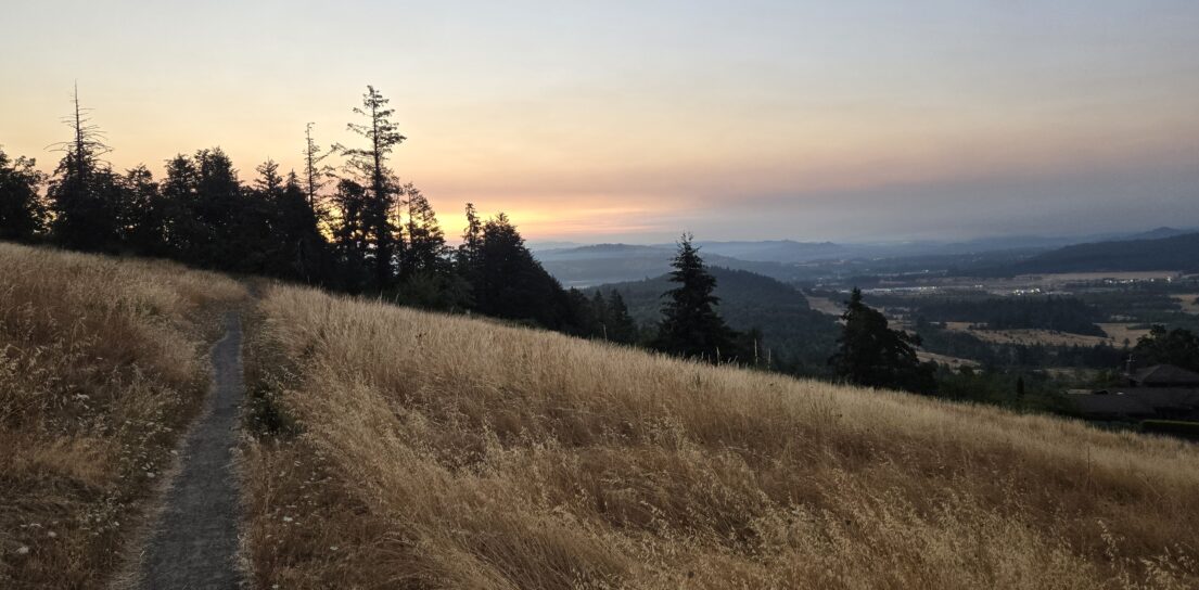 The last sunrise in July 2024