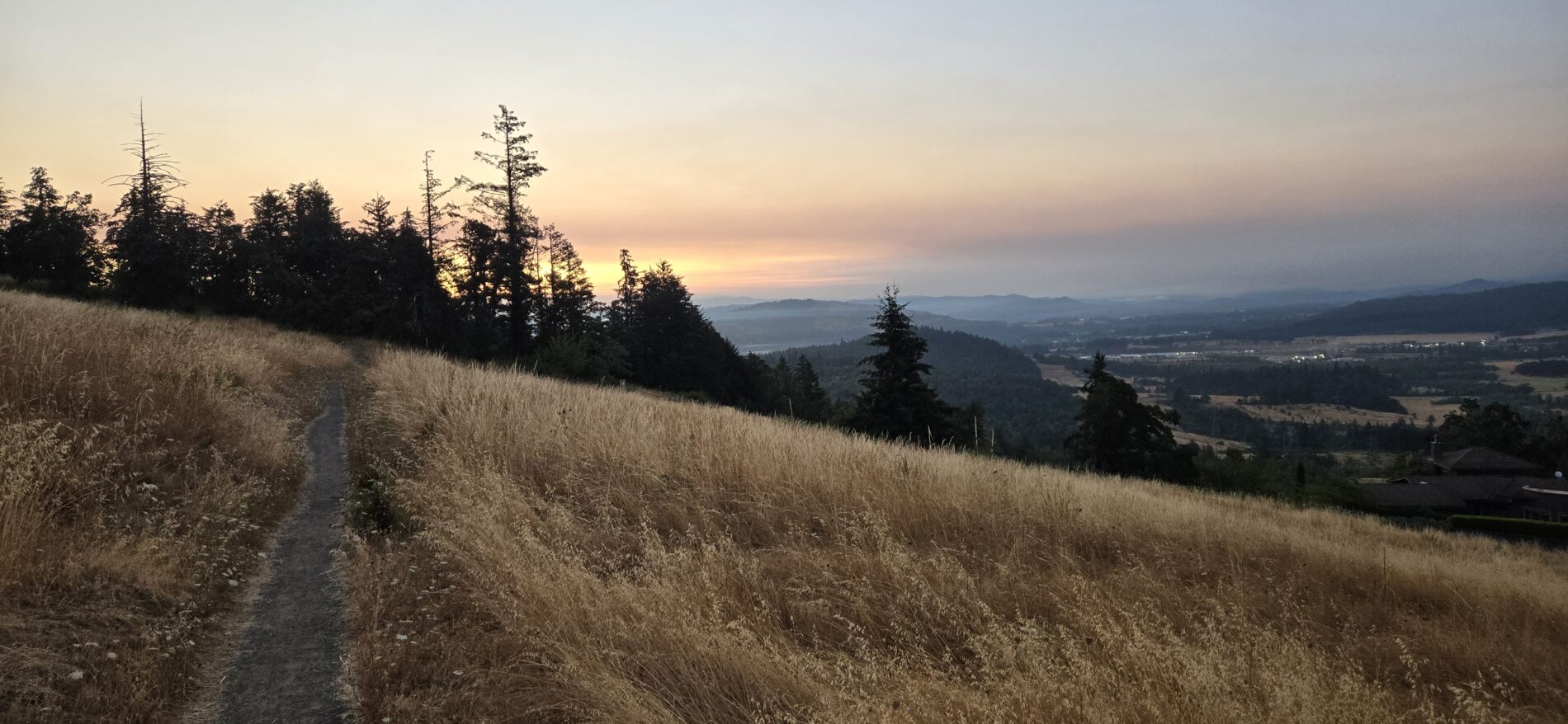 The last sunrise in July 2024