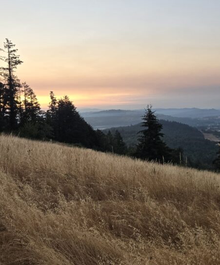 The last sunrise in July 2024