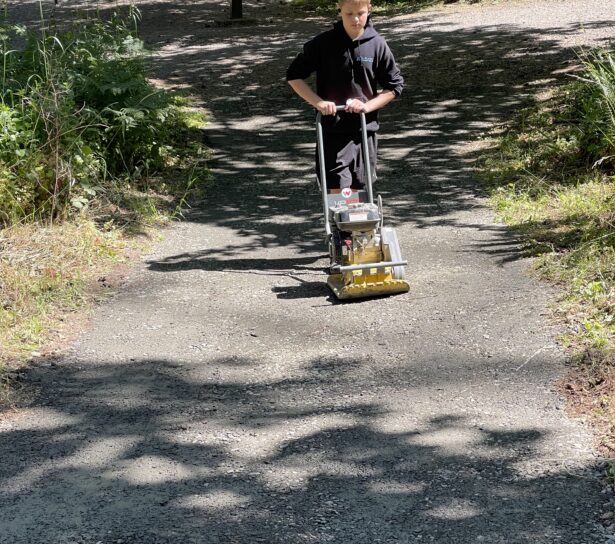 Oliver compacting.