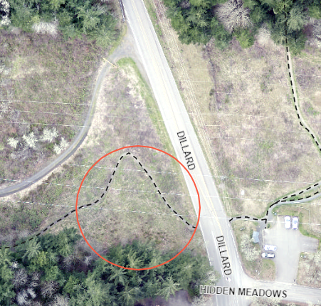 Map of the work area.