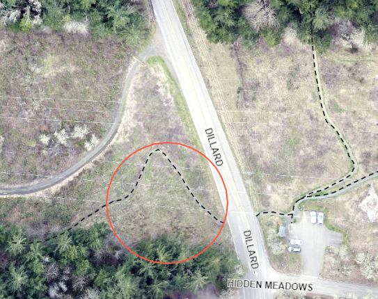 Map of the work area.
