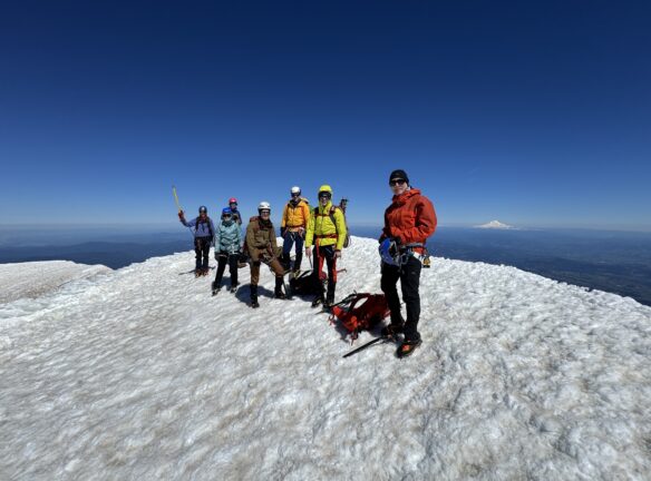 Proud summit team